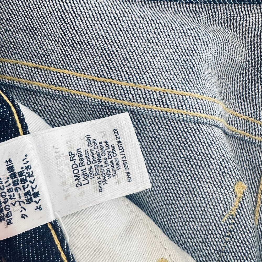 Paper Denim & Cloth Classic Indigo Wide Leg Jeans - Picture 7 of 7